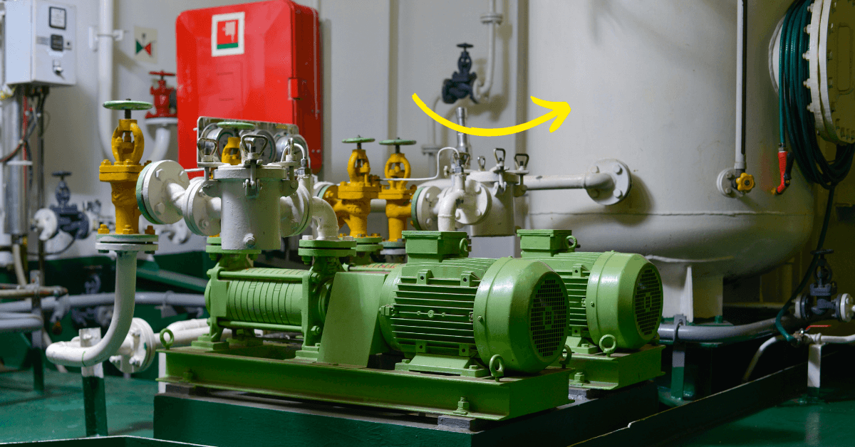 Air bottle or Air receiver On board Ship