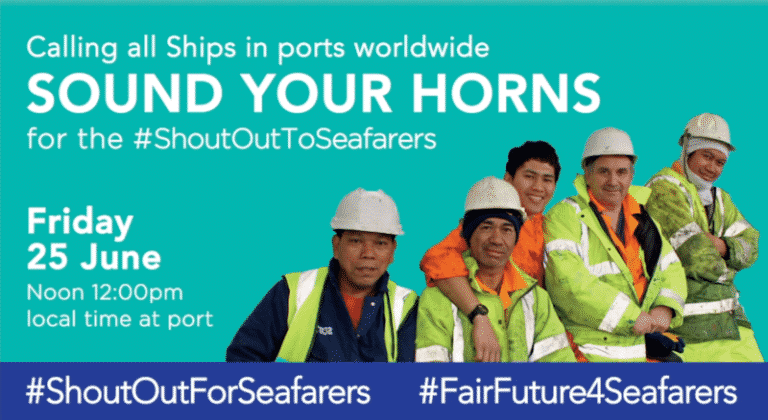 Global Shipping Fleet To Sound Horns On 25th June Signifying The Need To Vaccinate All Seafarers