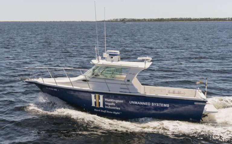 Huntington Ingalls Industries Debuts Proteus Unmanned Surface Test Vessel