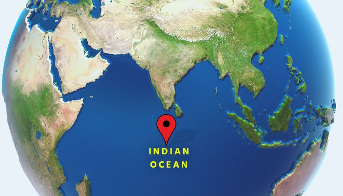 Indian Ocean Covers 20% of the Earth's Surface