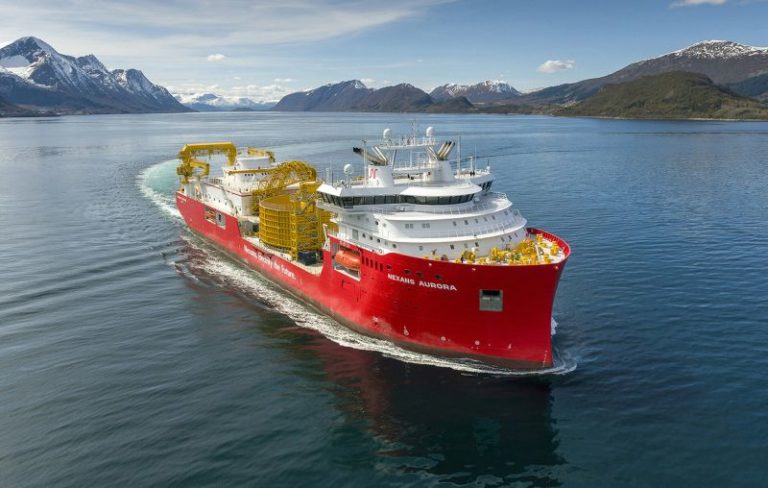 Ulstein Delivers State-Of-The-Art DP3 Cable Lay Vessel ‘Nexans Aurora’