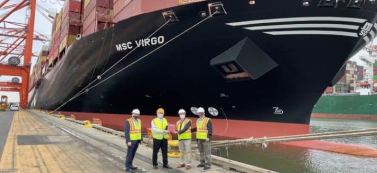 Port Newark Welcomes ‘MSC Virgo’ As The Largest Container Ship To Call At The Terminal