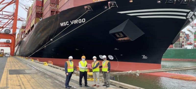 Port Newark Welcomes MSC Virgo