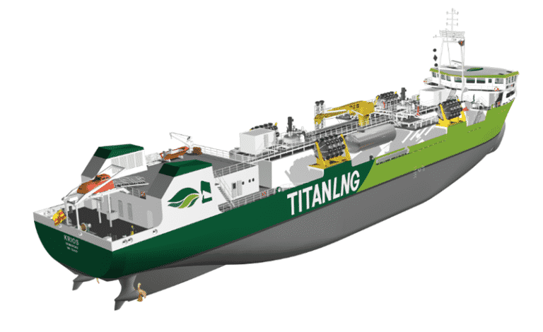 Titan LNG’s New LNG Bunkering Barge To Supply Zeebrugge And English Channel Regions