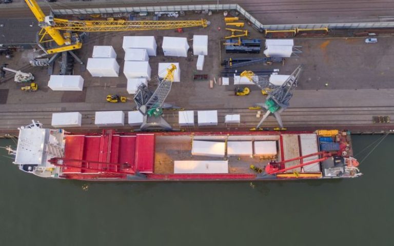 Entire Bio-Oil Plant Being Transported Via Port Of Rotterdam