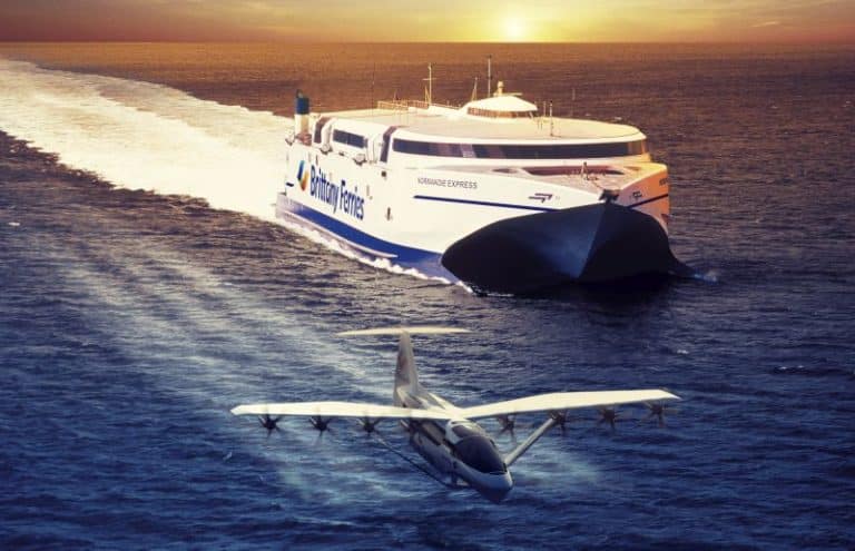 Video: Brittany Ferries Eyes Zero-Emission, Sea-Skimming ‘Flying Ferries’