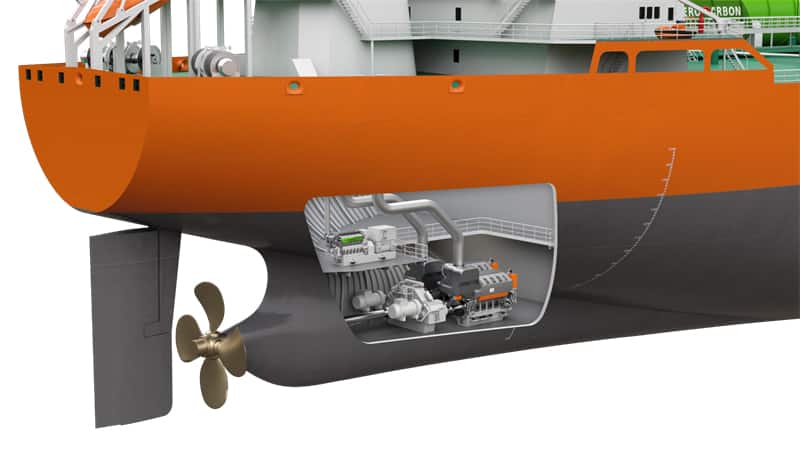 The new propulsion arrangement designed by Wärtsilä and RINA offers a future-proof and efficient alternative to conventional designs