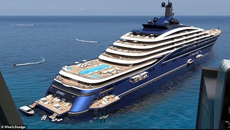 Worlds Largest Only Residential Yacht Somnio 5