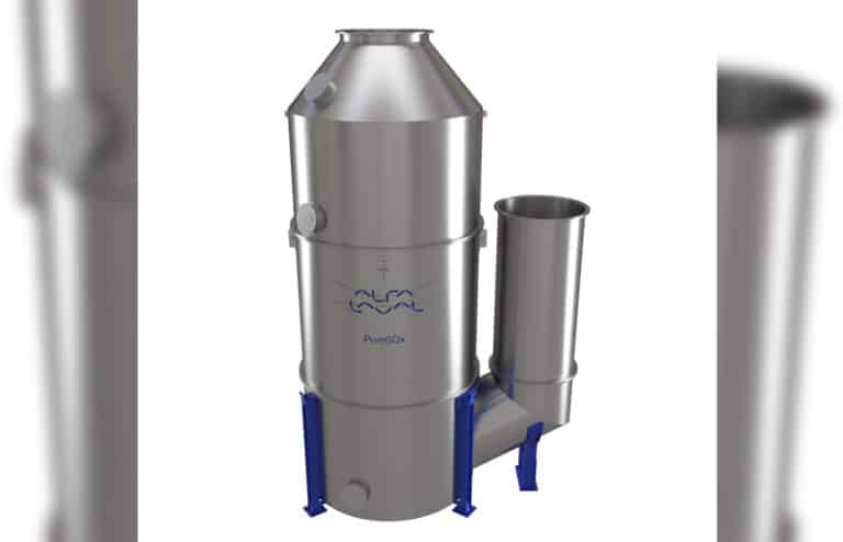 Alfa Laval And NMRI Succeed In Onboard CO2 Capture Testing Using An EGCS