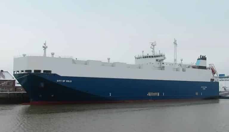 MOL’s Euro Marine Logistics Starts Sea Trials Of Biofuel Powered Car Carrier
