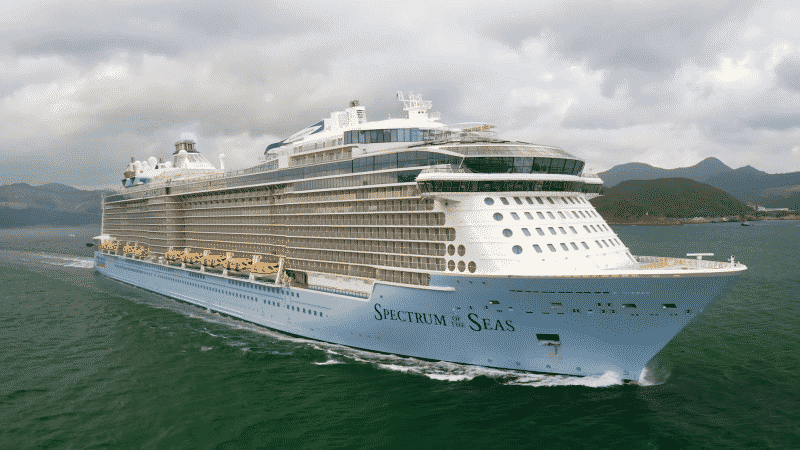 Spectrum of the seas - asia's largest cruise ship