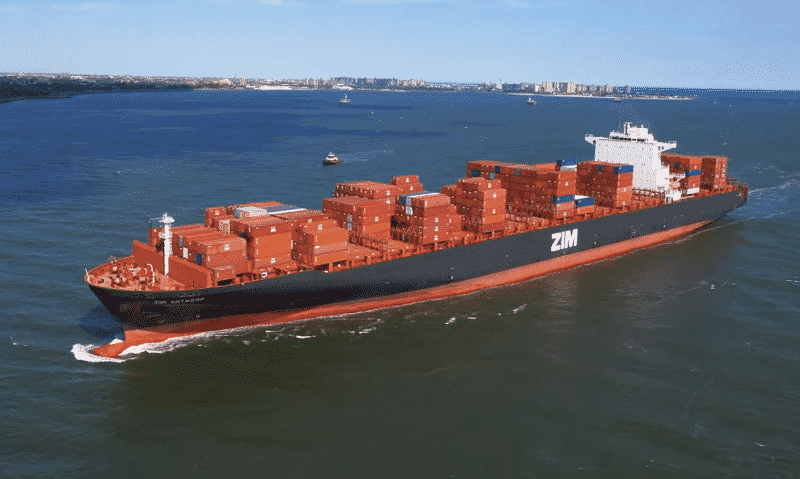 ZIM Container vessel