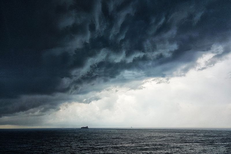 Ships at Storm