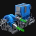 3D Image of the Turbine Generator