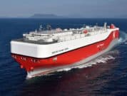 K-Line Next-generation Environmentally Friendly Car Carrier Fueled by LNG - Century Highway Green