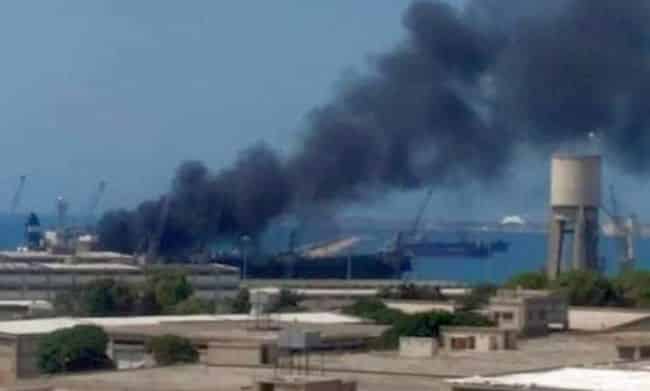 Explosion Rocks Ship At Syrian Port, No Casualties Reported