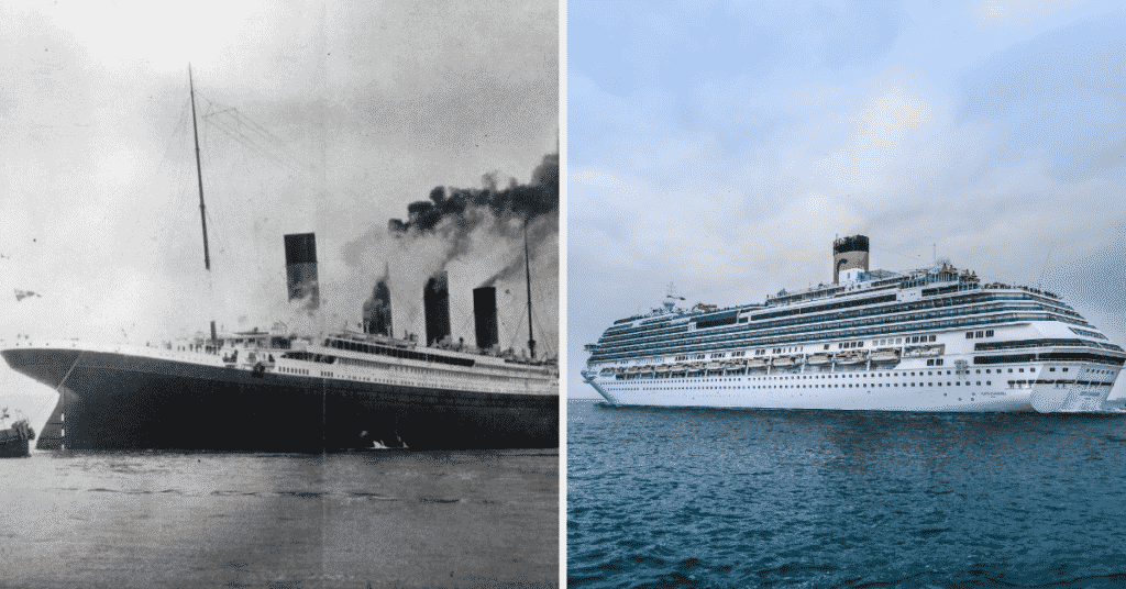 Titanic vs Modern Cruise Ship How Ships Have Evolved