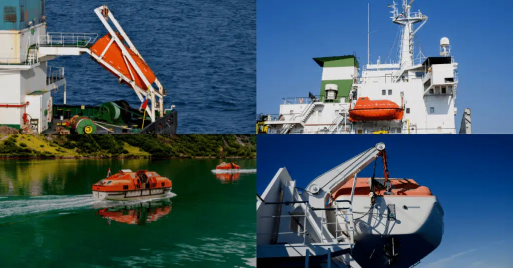 Types of Lifeboats Used On Ship