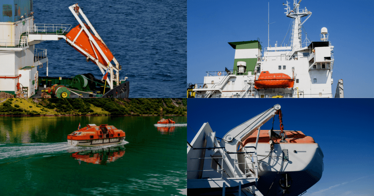 Types of Lifeboats Used On Ship