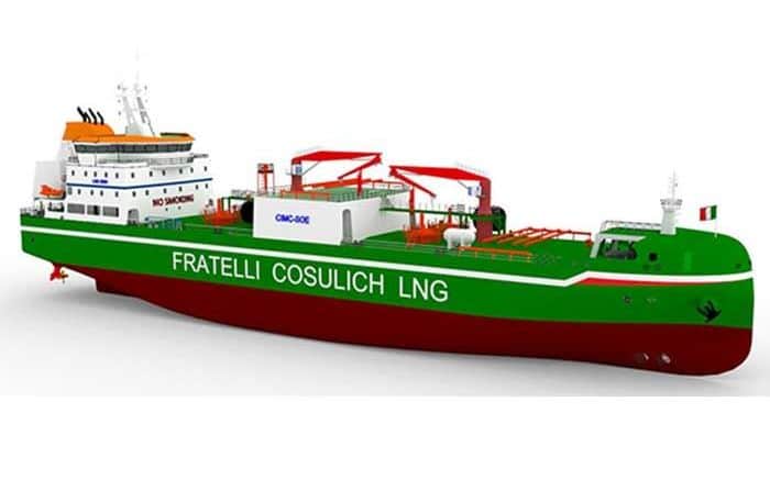 Wärtsilä To Supply Complete Cargo Handling System For New Italian LNG Bunkering Vessel