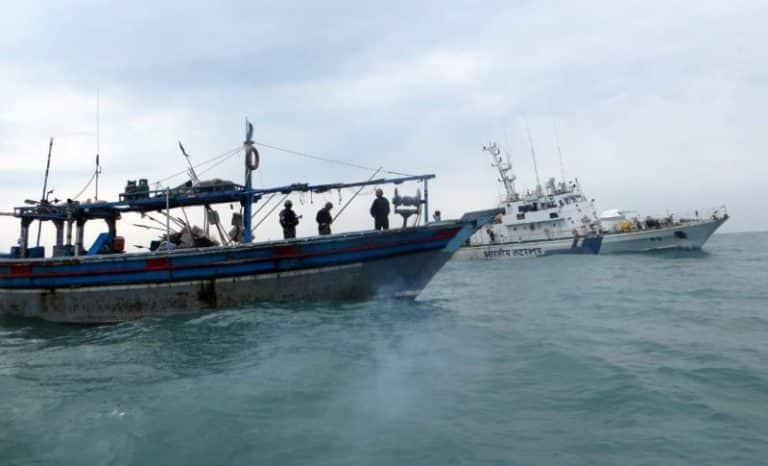 Indian Coast Guard Apprehends Pakistani Boat With 12 Crew Members