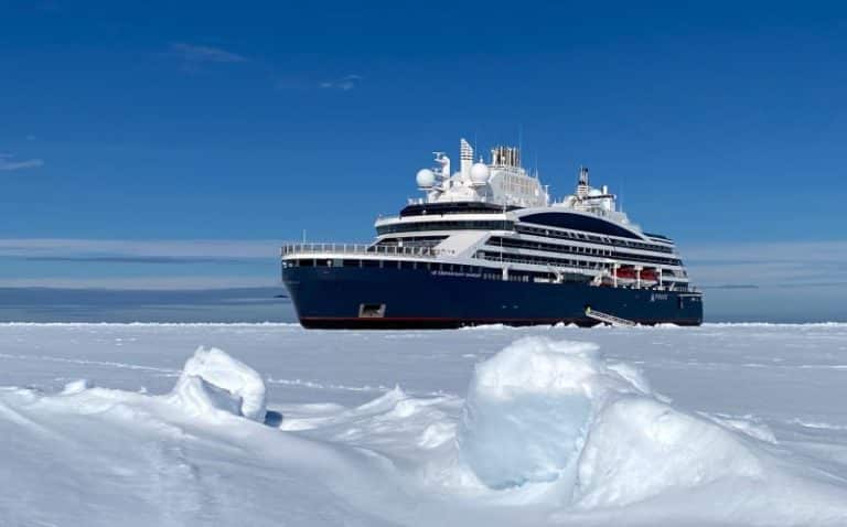PONANT’s Hybrid-Electric Ship Becomes First Exploration Cruise Vessel To Reach North Pole