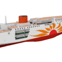 MOL Concludes 'Transition Loan' Contract for 2 LNG-fueled Ferries