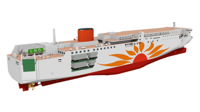 Japan’s First 2 LNG-Fueled Ferries To Be Operated By MOL’s Subsidiary