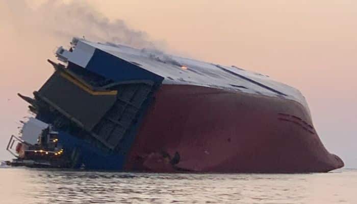 Inaccurate Stability Calculations Caused Capsizing of Vehicle Carrier Golden Ray: NTSB