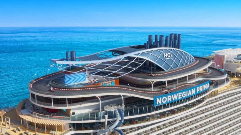 Norwegian Cruise Ship With The Largest Racetrack At Sea To Set Sail In 2023