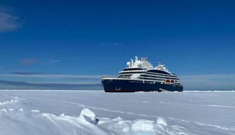 World’s First Hybrid-Electric Expedition Vessel Reaches North Pole