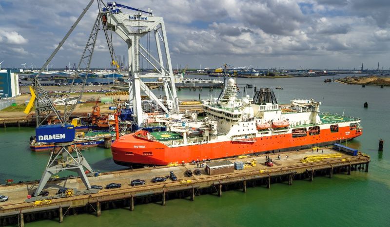 The Most Advanced Polar Research Vessel In The World Departs Damen Shipyards For Australia