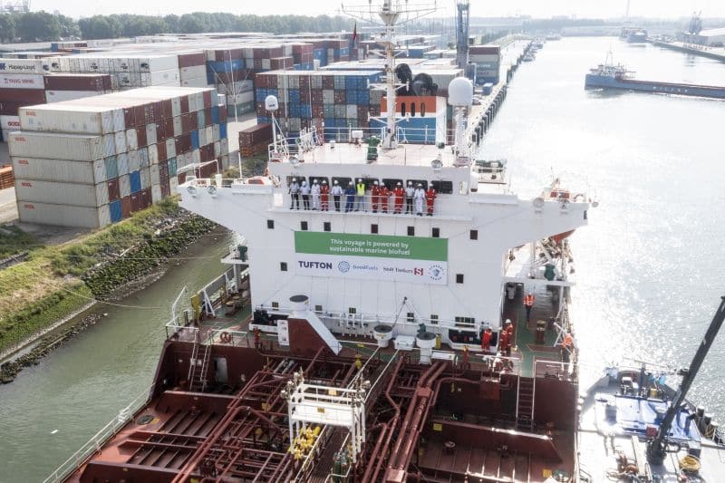 Tufton And GoodFuels Successfully Complete Biofuel Voyage To Accelerate Sustainability In Shipping