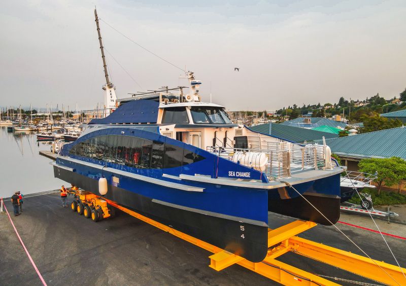 Zero-Emission Hydrogen Fuel Cell Ferry Hits The Water