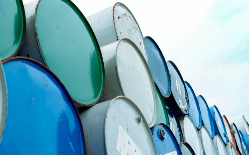 oil drums bulk cargo