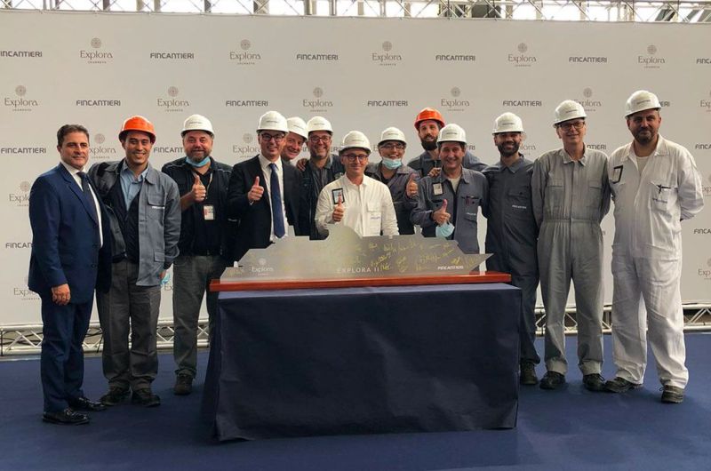 Fincantieri And MSC Celebrate The Start Of Construction Of “Explora II”