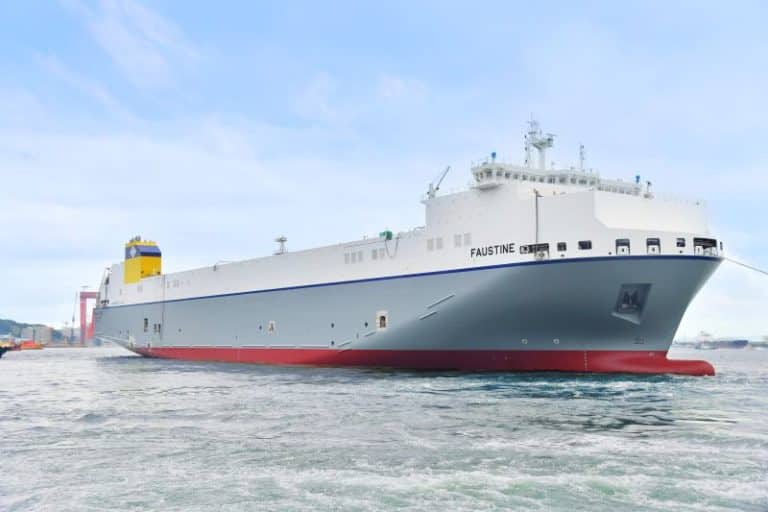 Hyundai Mipo Delivers Korea’s First LNG-Powered Ro-Ro