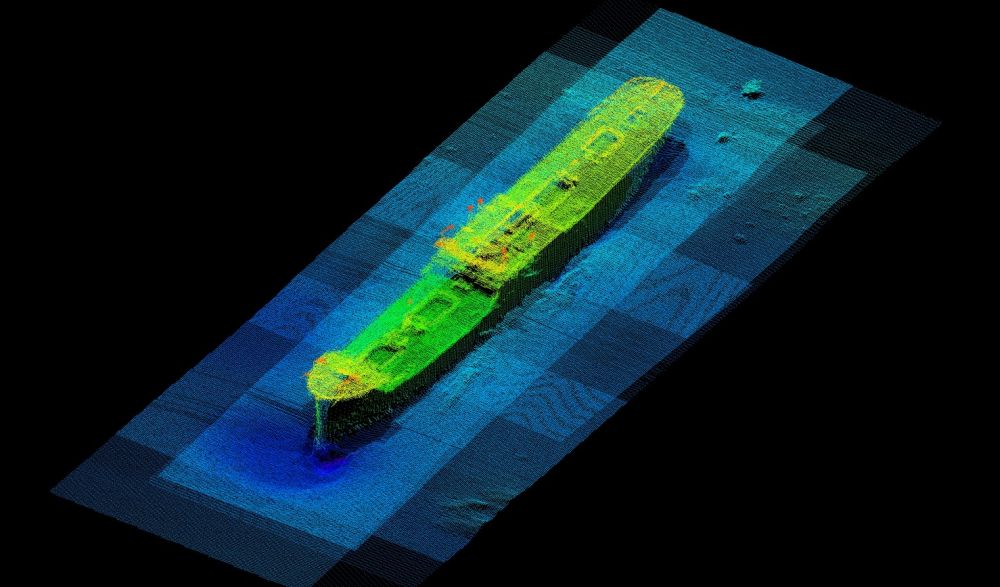 3 D images of the wreck
