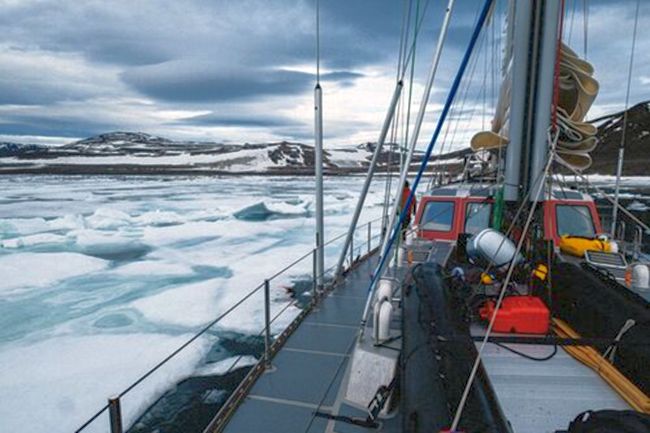 Ultimate Explorer Yacht, Vinson of Antarctica, helps protects the seas with Wave filter systems