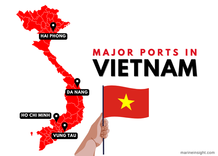Vietnam ports Map