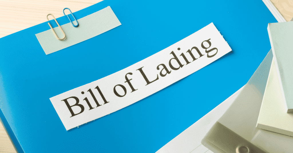What is Switch Bill of Lading