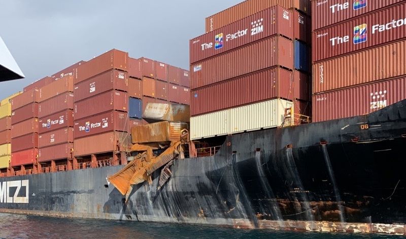 Zim kingston container loss