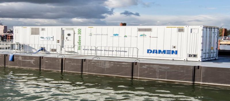 eu-and-dutch-government-join-damen-to-fight-invasive-species-in-ballast-water
