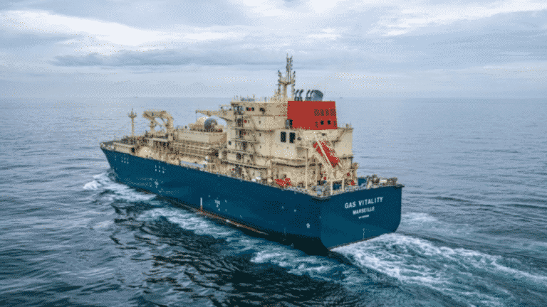 France’s First LNG Bunker Vessel ‘Gas Vitality’ Officially Named By MOL & TotalEnergies