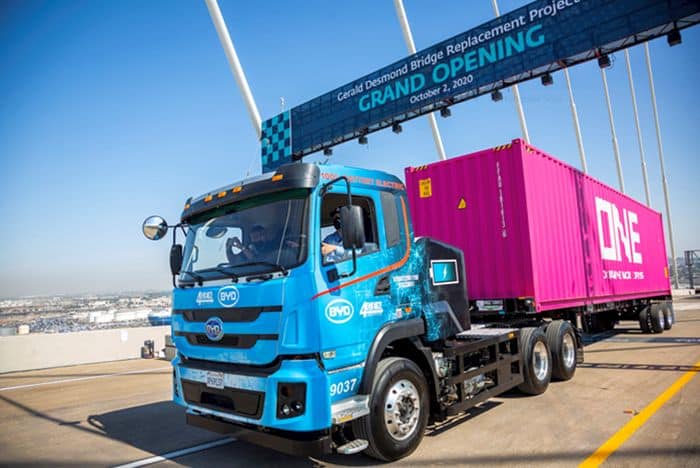 Port Of Long Beach Boosts Push For Zero-Emissions Trucks