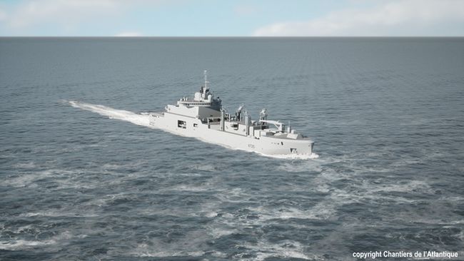 GE To Provide Propulsion Systems For The New French Navy Logistic Support Ships