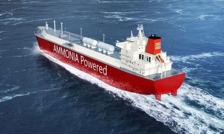 MOL To Start Development Of Large-Size Ammonia Carrier Powered By Ammonia Fuel
