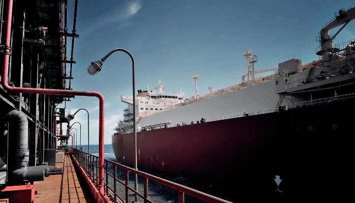 LNG terminal ship