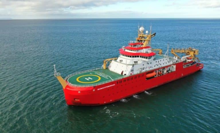 New Polar Research Vessel ‘RSS Sir David Attenborough’ Makes Maiden Voyage To Antarctica