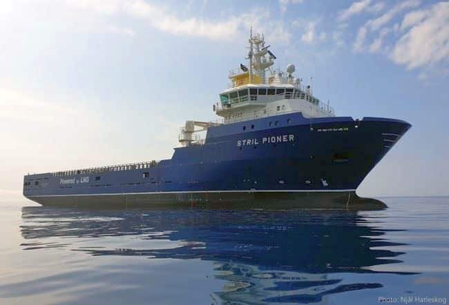 Tests will be carried out on the offshore supply vessel (OSV), ‘Stril Pioneer’